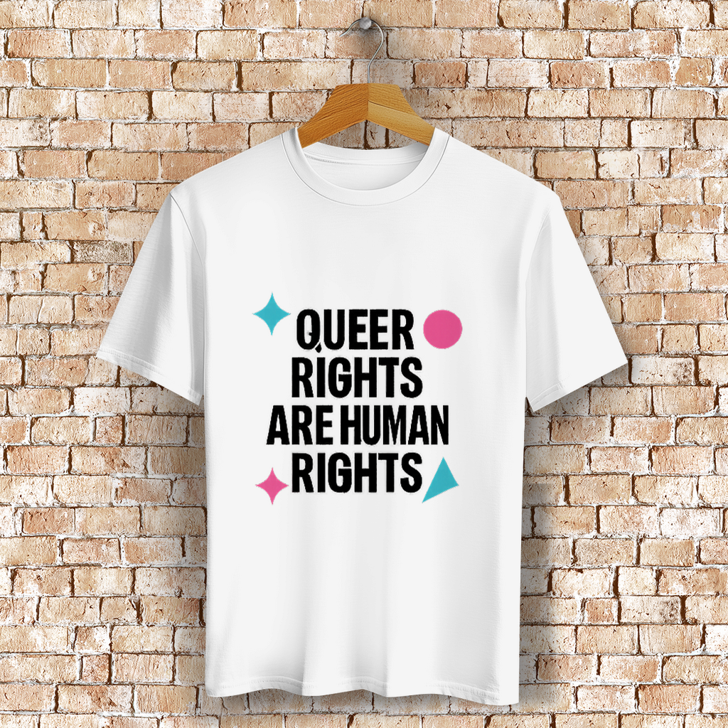 Queer rights are human rights - Unisex Shirt