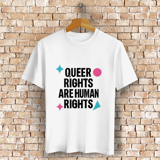 Queer rights are human rights - Unisex Shirt
