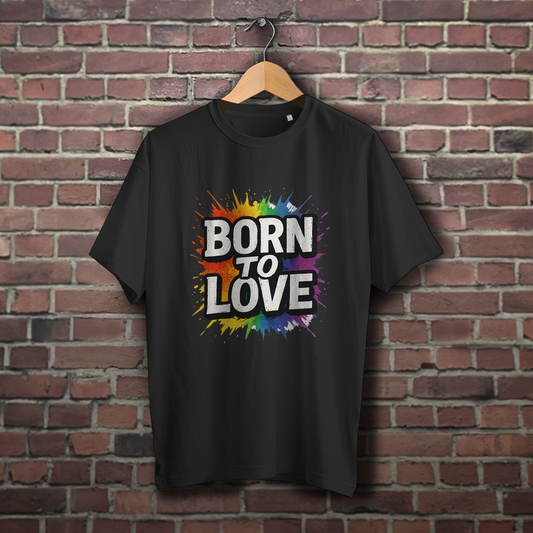 Born to love - Oversize T-Shirt