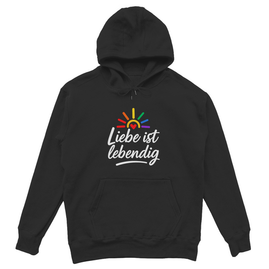 Liebe ist lebendig - Oversize Hoodie