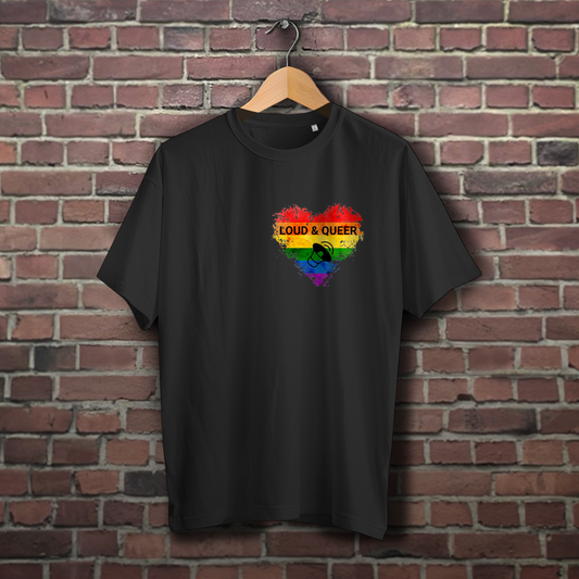 Loud & queer – Oversize T-Shirt