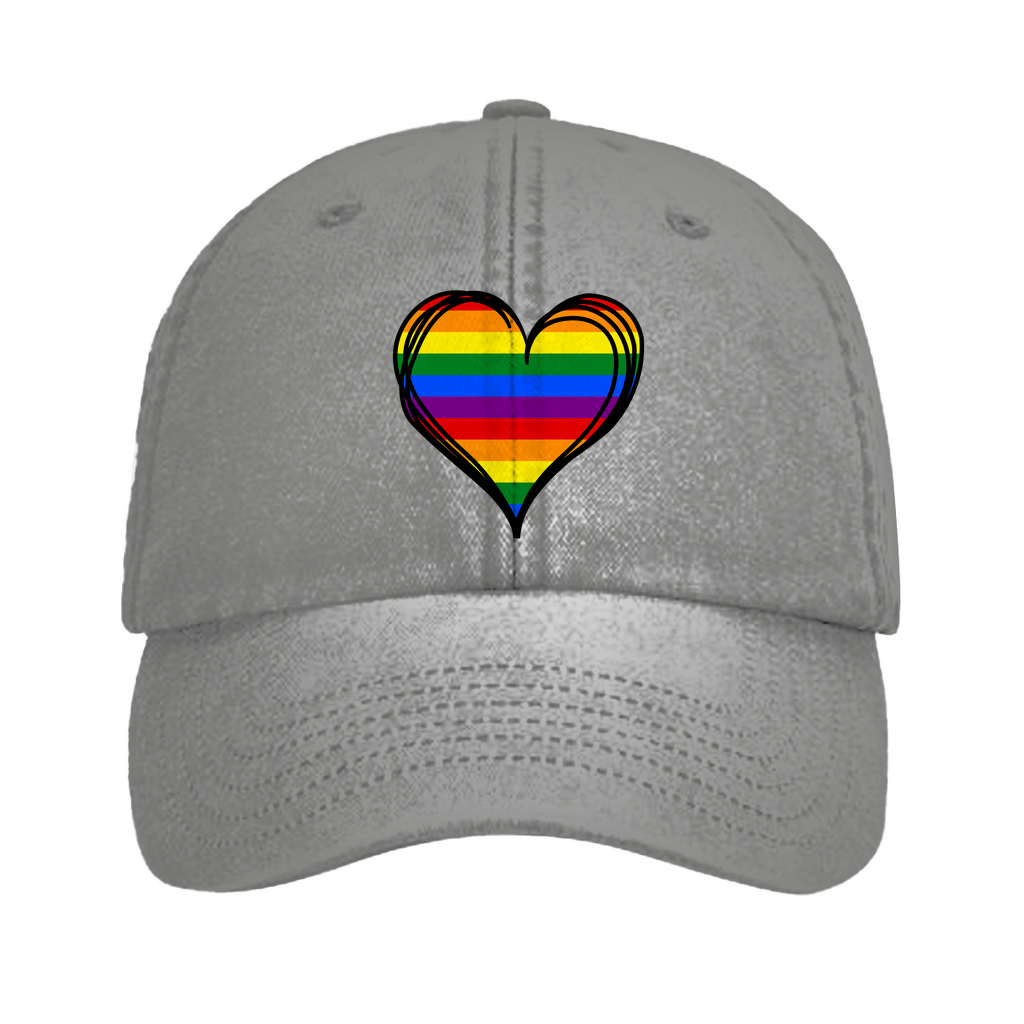 Vintage Cap mit Pride Symbol