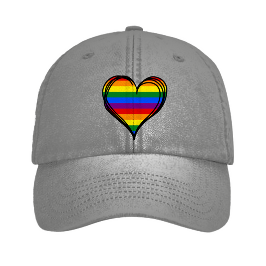 Vintage Cap mit Pride Symbol