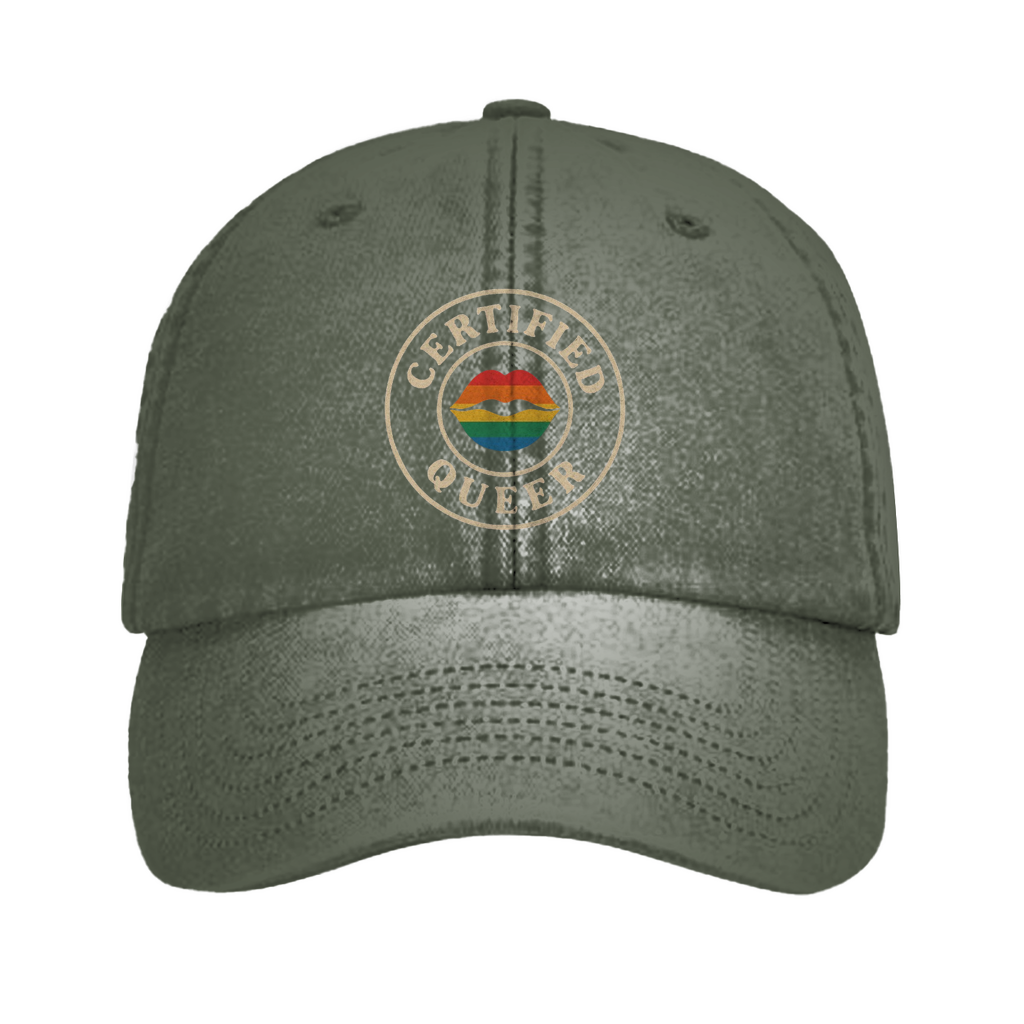 Certified queer - Vintage Cap
