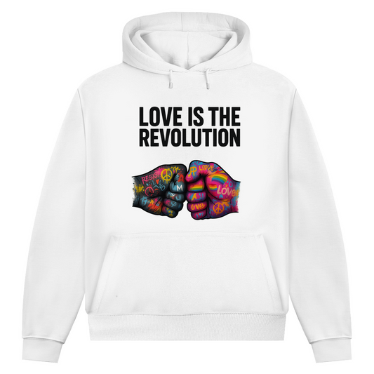 love ist the revolution - Unisex Hoodie