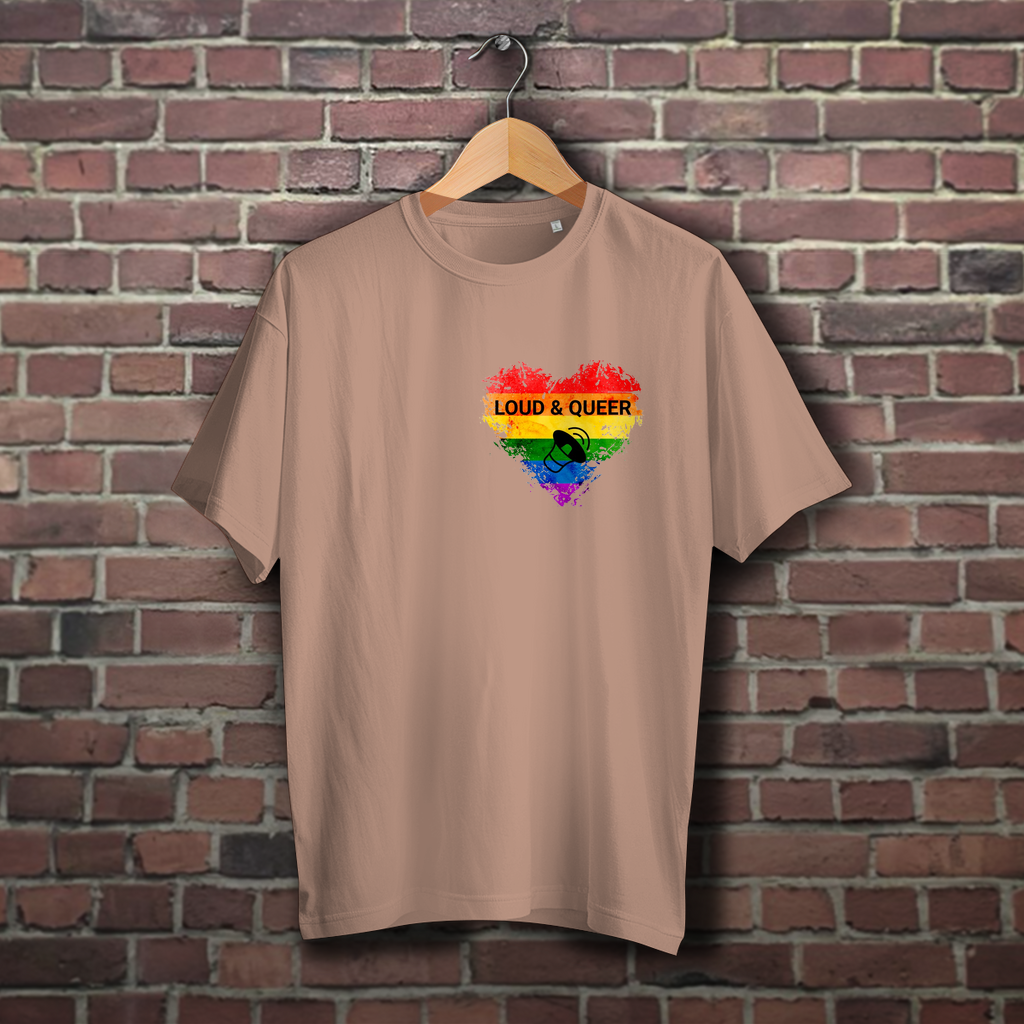 Loud & queer – Oversize T-Shirt