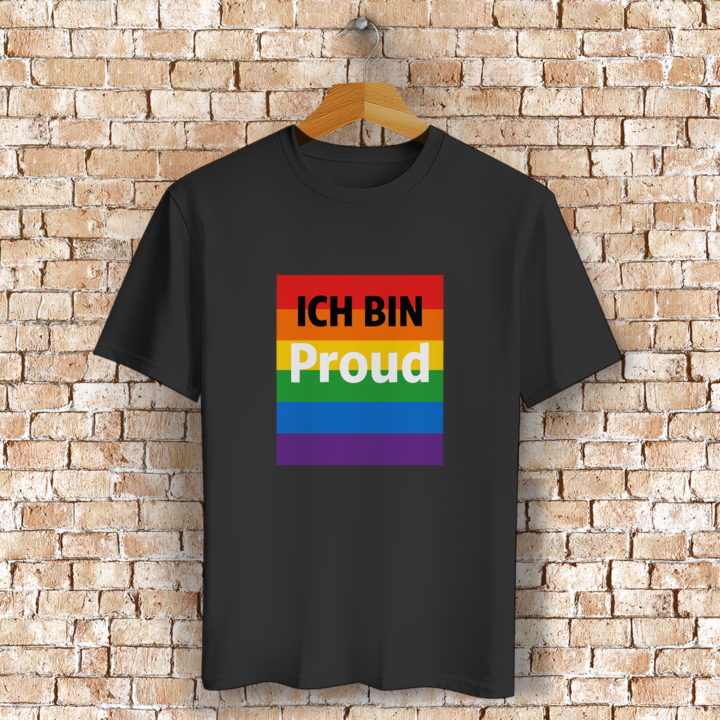 Ich bin proud - Unisex Shirt