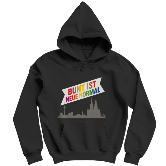 Bunt ist das neue normal - Unisex Hoodie