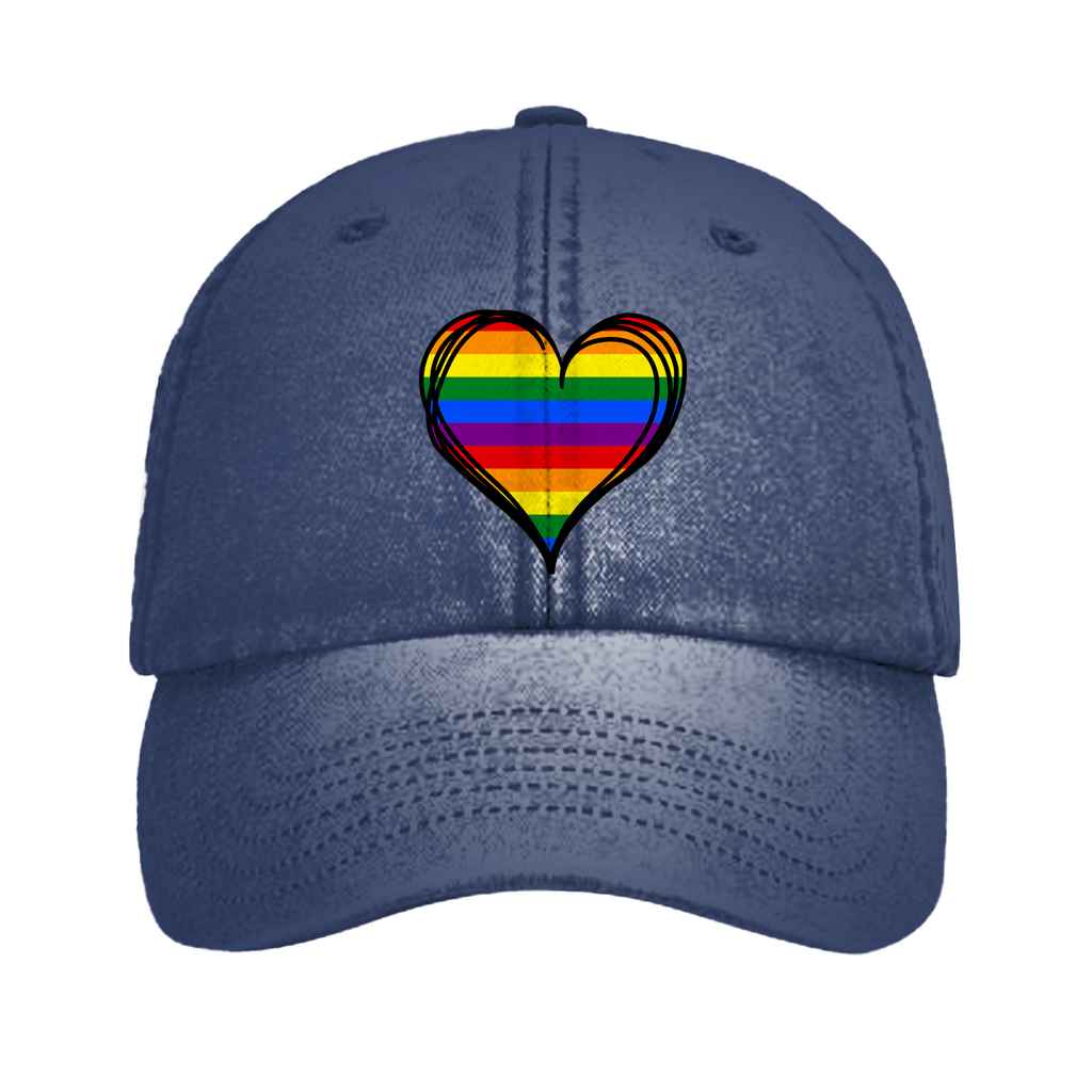 Vintage Cap mit Pride Symbol