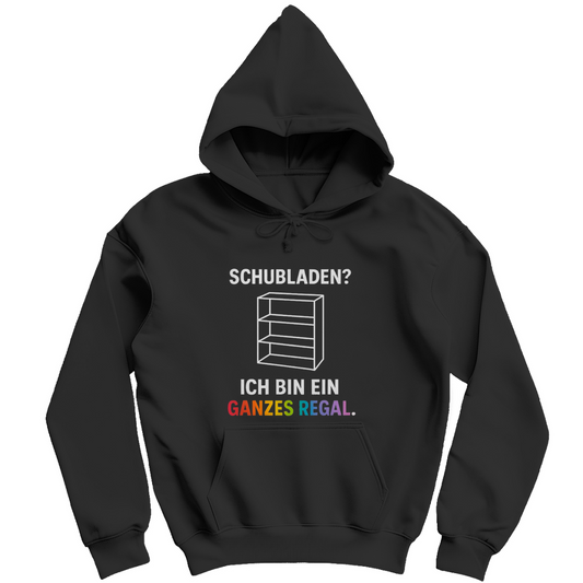 Schubladendenken – Unisex Hoodie gegen Klischees