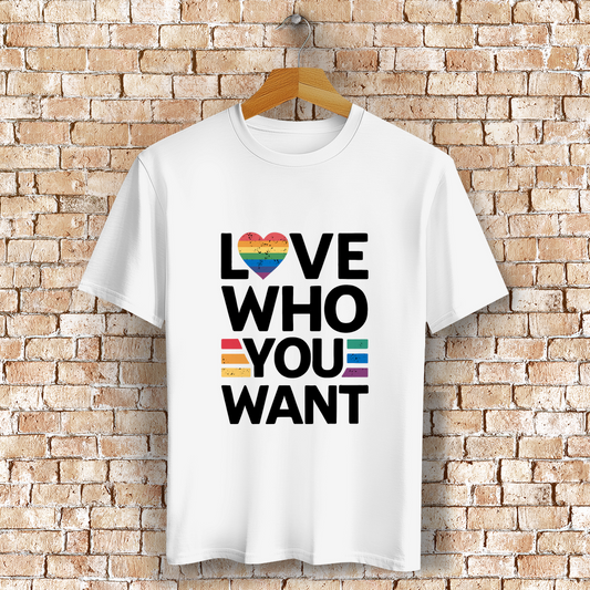 Love who you want - Unisex Shirt