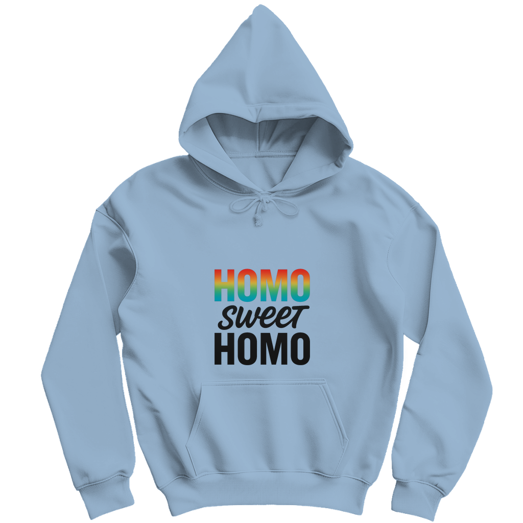 Homo Sweet Homo – Unisex Hoodie für Zuhause-Gefühl