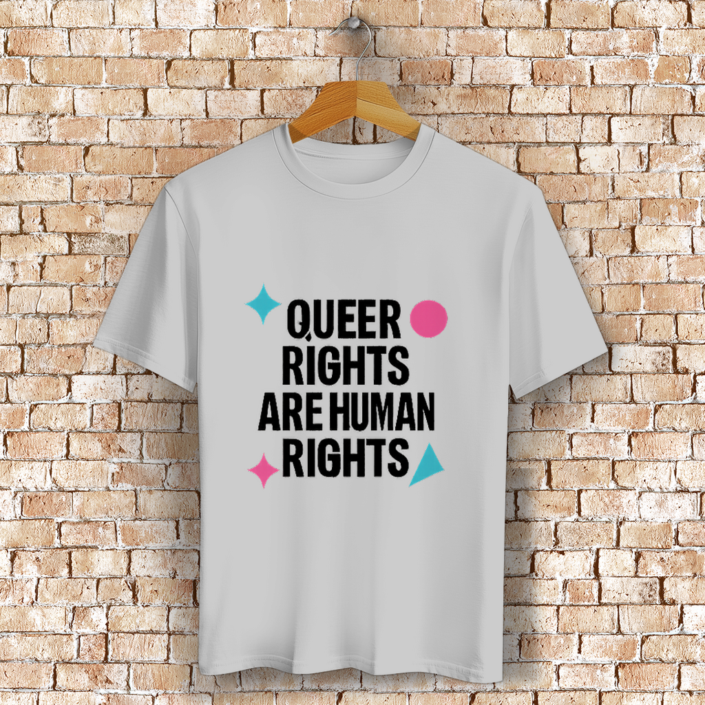 Queer rights are human rights - Unisex Shirt
