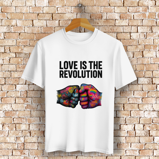 love ist the revolution - Unisex Shirt
