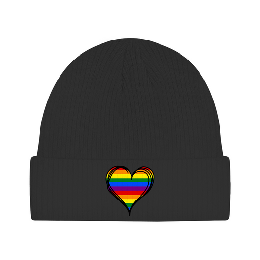 Rainbow Herz - Beanie