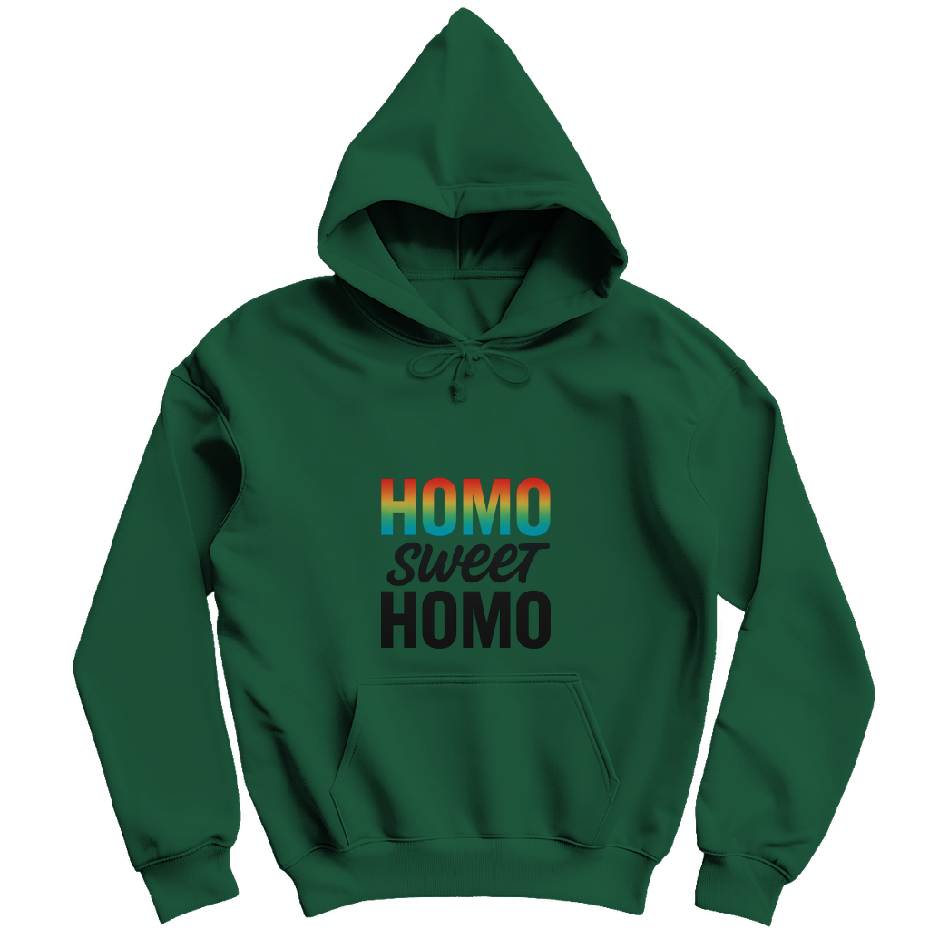 Homo Sweet Homo – Unisex Hoodie für Zuhause-Gefühl