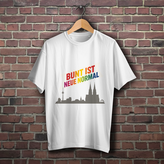Bunt ist das neue normal - Oversize T-Shirt