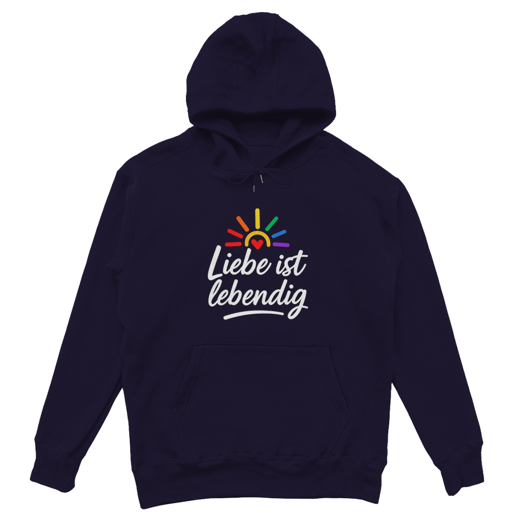 Liebe ist lebendig - Oversize Hoodie