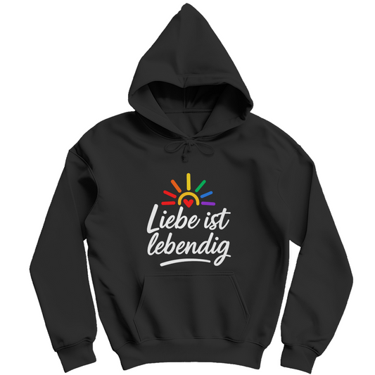 Liebe ist lebendig - Unisex Hoodie