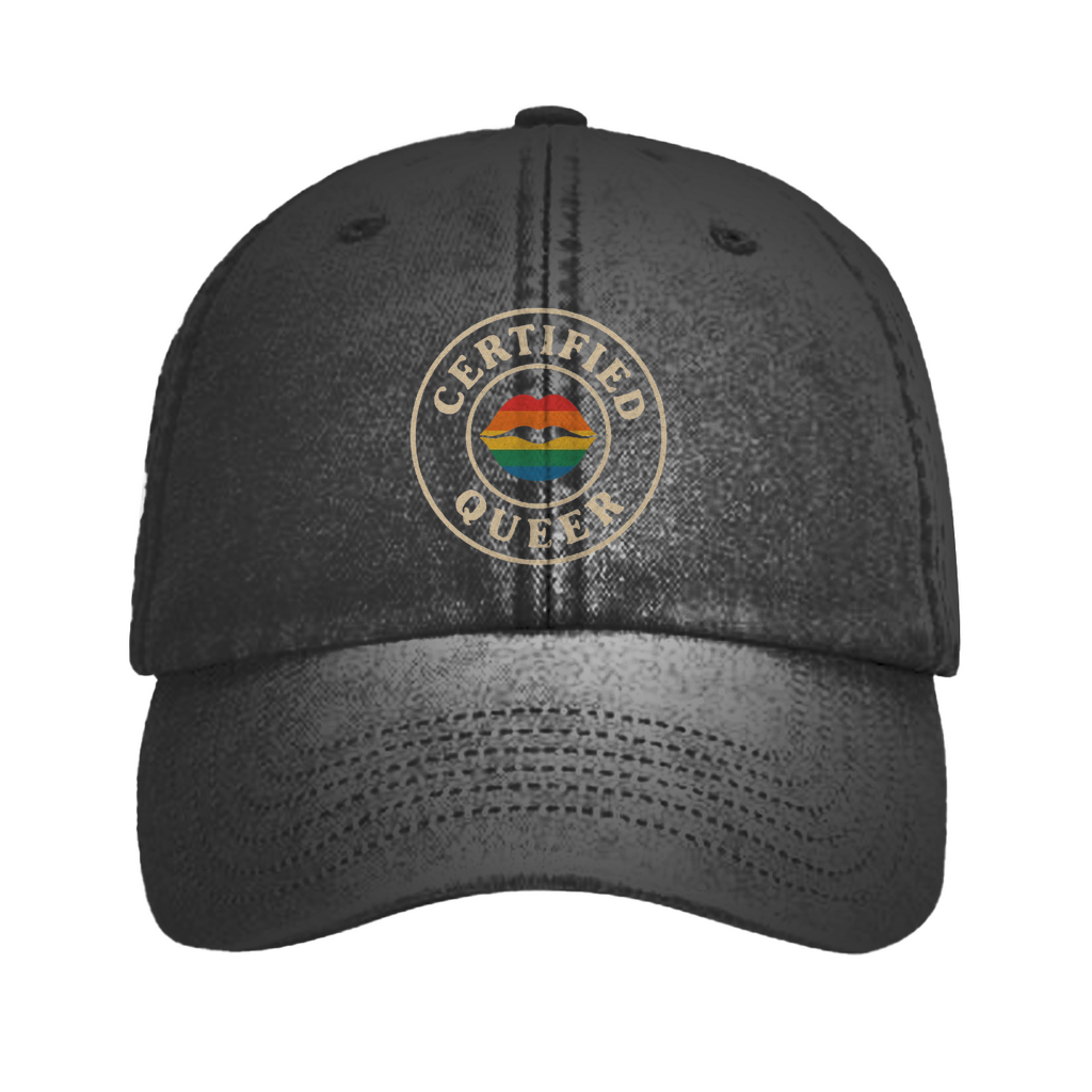 Certified queer - Vintage Cap