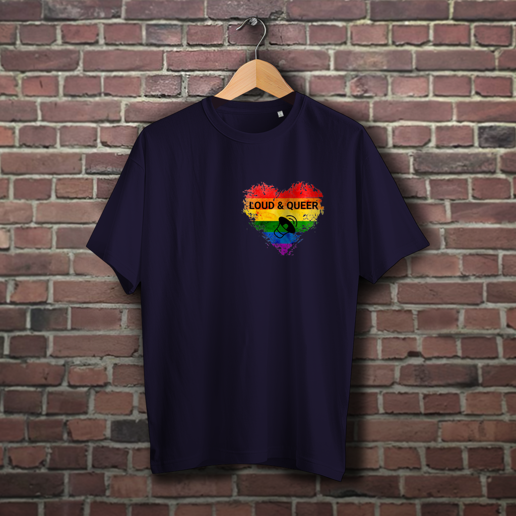 Loud & queer – Oversize T-Shirt