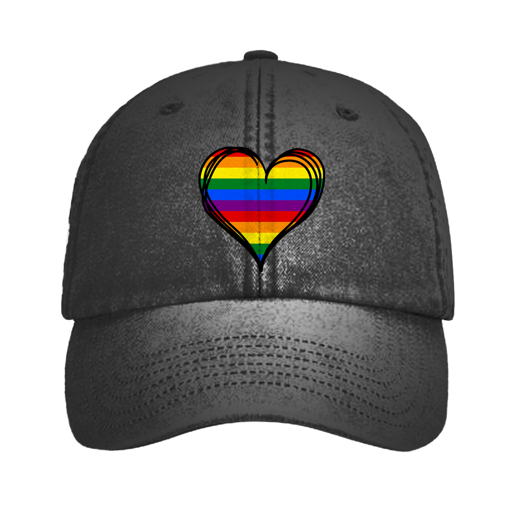 Vintage Cap mit Pride Symbol